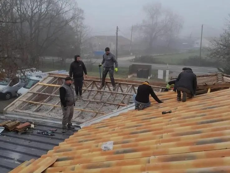 Équipe sur chantier Julien Habitat
